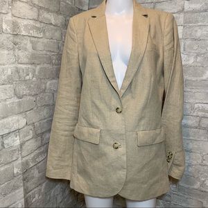 Michael by Michael Kors 100% Linen Blazer sz8
